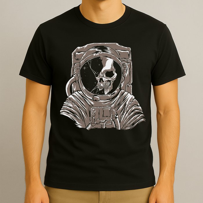 Dead Astronaut Forgotten In Space Galaxy Explorer T-Shirt