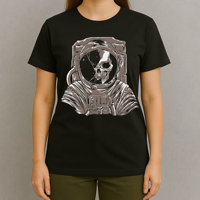 Dead Astronaut Forgotten In Space Galaxy Explorer T-Shirt
