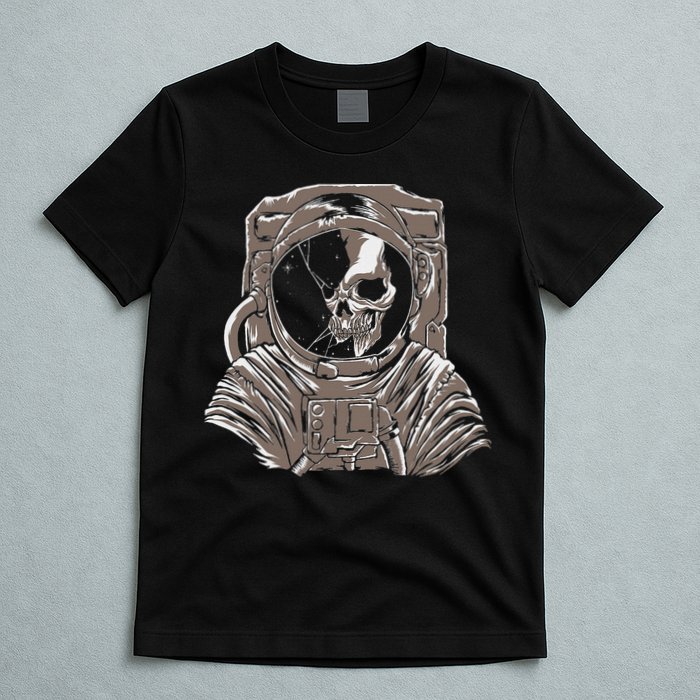 Dead Astronaut Forgotten In Space Galaxy Explorer T-Shirt