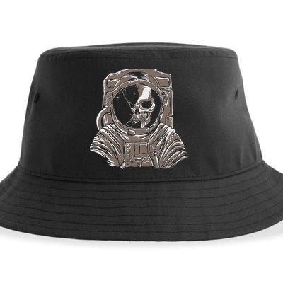 Dead Astronaut Forgotten In Space Galaxy Explorer Sustainable Bucket Hat