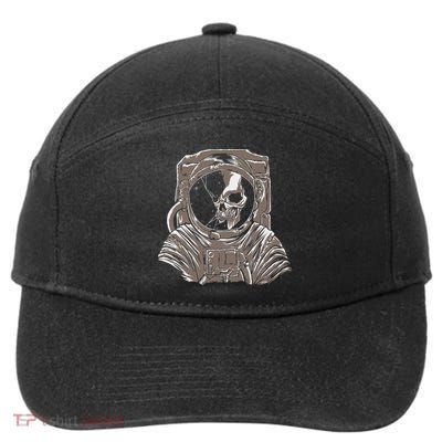 Dead Astronaut Forgotten In Space Galaxy Explorer 7-Panel Snapback Hat