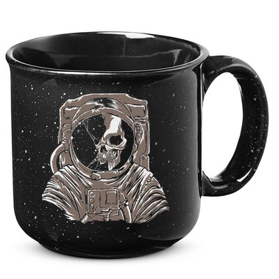 Dead Astronaut Forgotten In Space Galaxy Explorer 15oz Campfire Ceramic Mug
