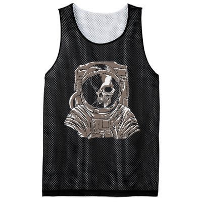 Dead Astronaut Forgotten In Space Galaxy Explorer Mesh Reversible Basketball Jersey Tank