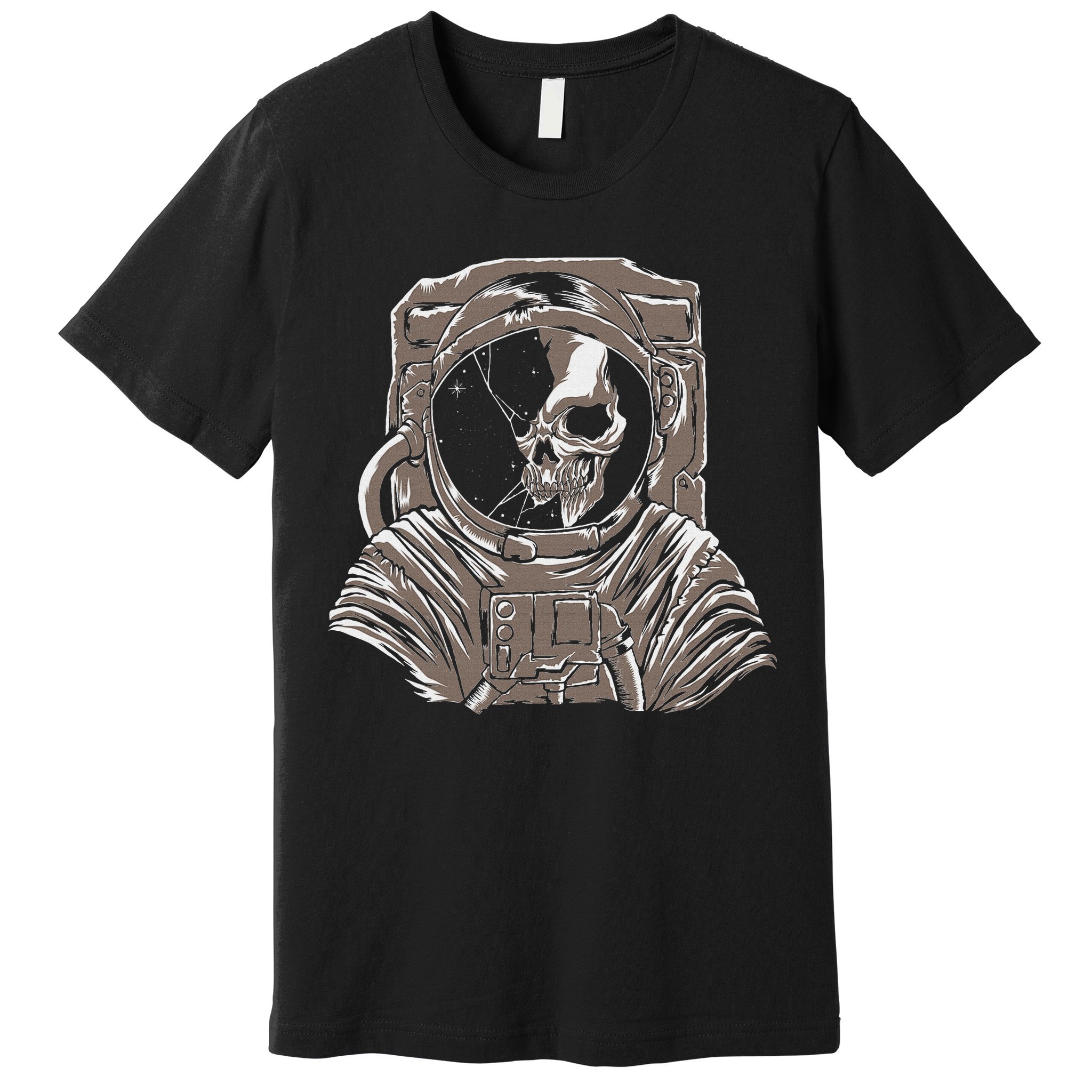 Dead Astronaut Forgotten In Space Galaxy Explorer Premium T-Shirt
