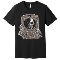 Dead Astronaut Forgotten In Space Galaxy Explorer Premium T-Shirt