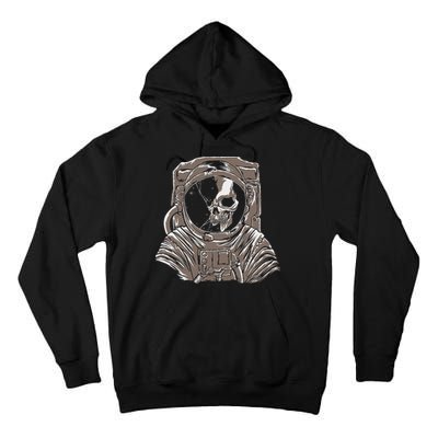 Dead Astronaut Forgotten In Space Galaxy Explorer Tall Hoodie