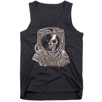 Dead Astronaut Forgotten In Space Galaxy Explorer Tank Top