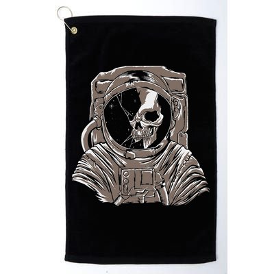 Dead Astronaut Forgotten In Space Galaxy Explorer Golf Towel