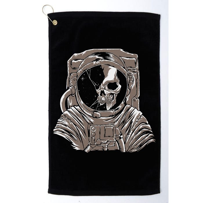 Dead Astronaut Forgotten In Space Galaxy Explorer Golf Towel
