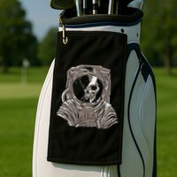 Dead Astronaut Forgotten In Space Galaxy Explorer Golf Towel