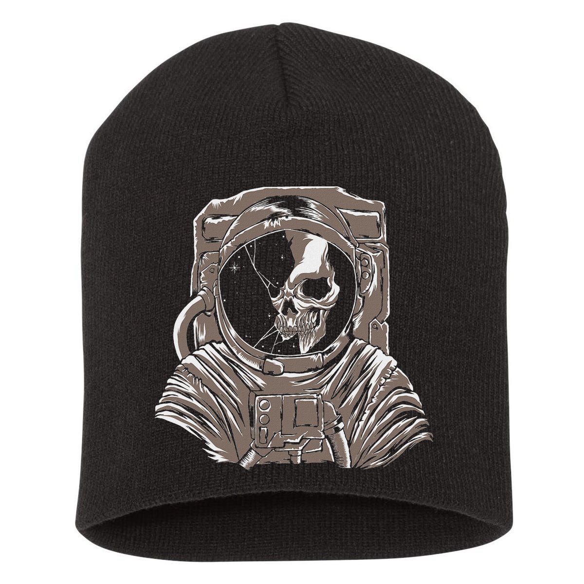 Dead Astronaut Forgotten In Space Galaxy Explorer Short Acrylic Beanie