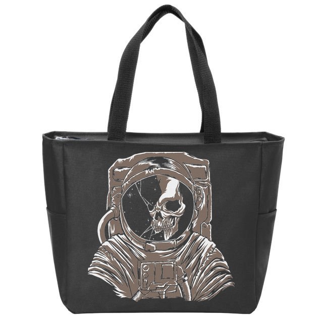 Dead Astronaut Forgotten In Space Galaxy Explorer Zip Tote Bag