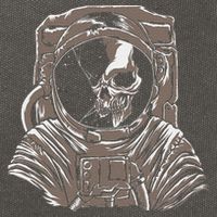Dead Astronaut Forgotten In Space Galaxy Explorer Cotton Canvas Backpack
