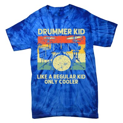 Drumming Art For Drumline Drum Set Drummer Tie-Dye T-Shirt