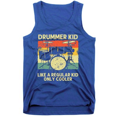 Drumming Art For Drumline Drum Set Drummer Tank Top