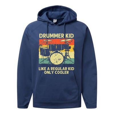 Drumming Art For Drumline Drum Set Drummer Performance Fleece Hoodie