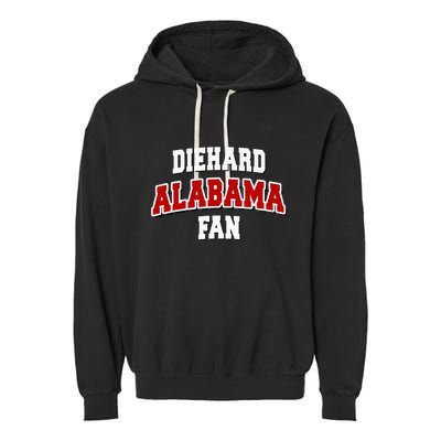 Diehard Alabama Fan Alabama Football Garment-Dyed Fleece Hoodie