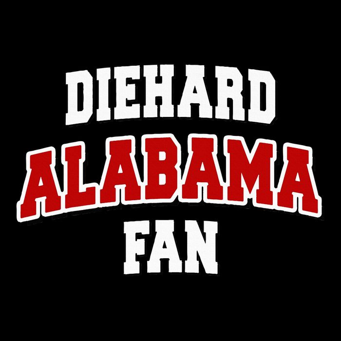 Diehard Alabama Fan Alabama Football Cooling Performance Crew T-Shirt