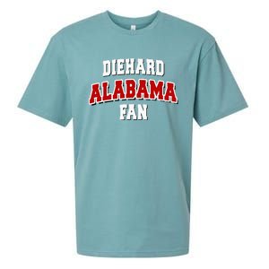 Diehard Alabama Fan Alabama Football Sueded Cloud Jersey T-Shirt