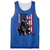 Distress American Flag Home Of The Free Because Of The Brave Gift Mesh Reversible Basketball Jersey Tank