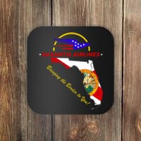 DeSantis Airlines Funny Political Meme Bringing The Border To You Coaster