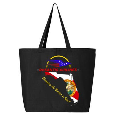 DeSantis Airlines Funny Political Meme Bringing The Border To You 25L Jumbo Tote