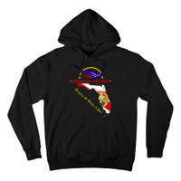 DeSantis Airlines Funny Political Meme Bringing The Border To You Tall Hoodie