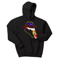 DeSantis Airlines Funny Political Meme Bringing The Border To You Kids Hoodie