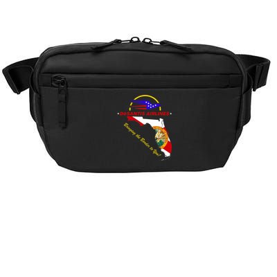 DeSantis Airlines Funny Political Meme Bringing The Border To You Crossbody Pack