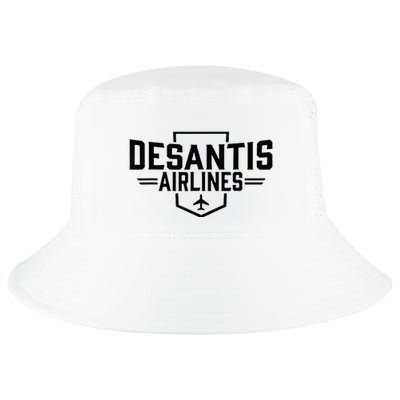 Desantis Airlines Funny Political Meme Ron Desantis Cool Comfort Performance Bucket Hat