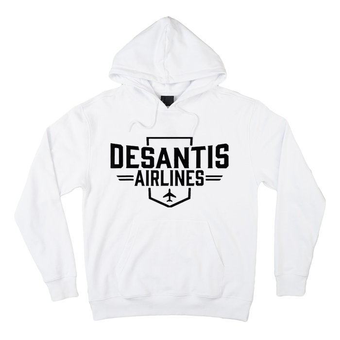 Desantis Airlines Funny Political Meme Ron Desantis Hoodie