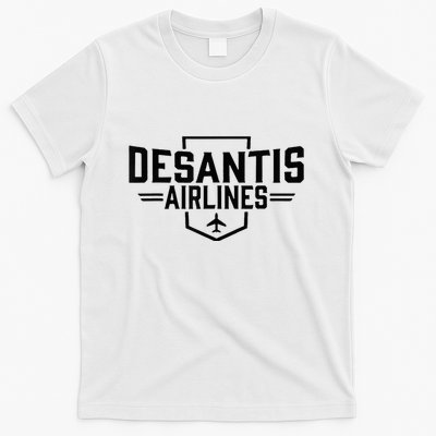Desantis Airlines Funny Political Meme Ron Desantis T-Shirt