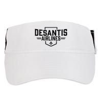 Desantis Airlines Funny Political Meme Ron Desantis Adult Drive Performance Visor