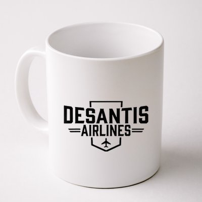 Desantis Airlines Funny Political Meme Ron Desantis Mug