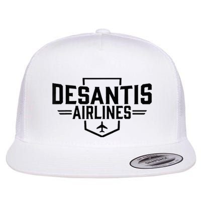 Desantis Airlines Funny Political Meme Ron Desantis Flatbill Hat