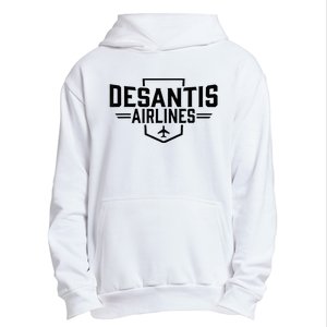 Desantis Airlines Funny Political Meme Ron Desantis Urban Pullover Hoodie