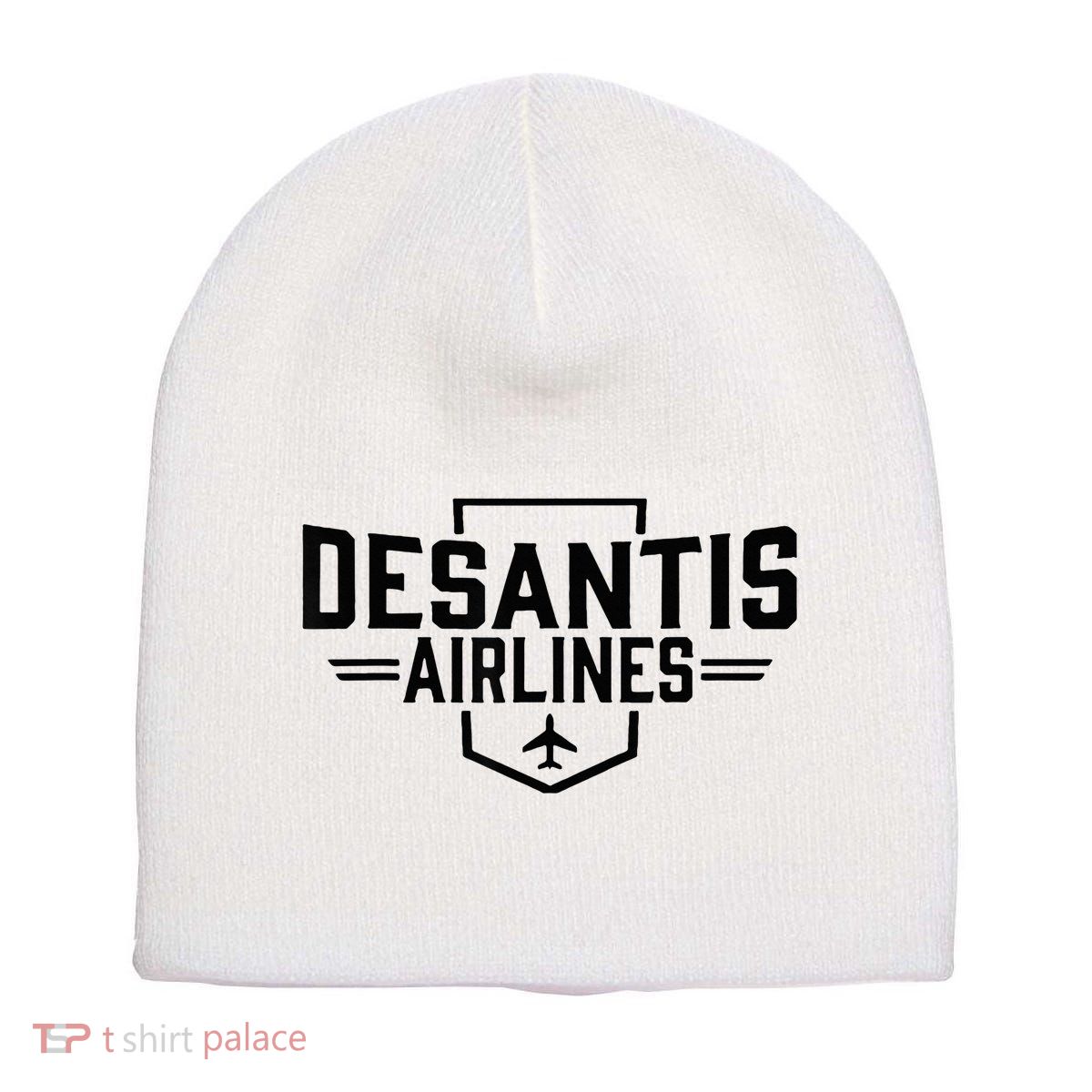Desantis Airlines Funny Political Meme Ron Desantis Short Acrylic Beanie
