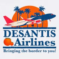 Desantis Airlines Funny Political Meme Ron Desantis Governor Wool Snapback Cap
