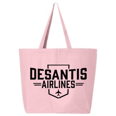 DeSantis Airlines Funny Political Meme Ron DeSantis 25L Jumbo Tote