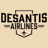DeSantis Airlines Funny Political Meme Ron DeSantis Drawstring Bag