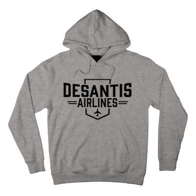 DeSantis Airlines Funny Political Meme Ron DeSantis Tall Hoodie