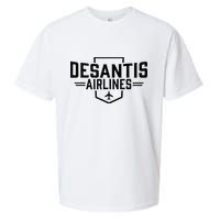 DeSantis Airlines Funny Political Meme Ron DeSantis Sueded Cloud Jersey T-Shirt