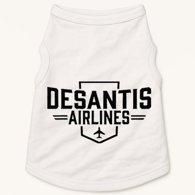 DeSantis Airlines Funny Political Meme Ron DeSantis Doggie Tank
