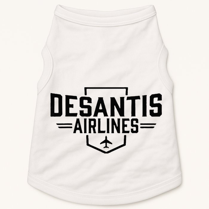 DeSantis Airlines Funny Political Meme Ron DeSantis Doggie Tank