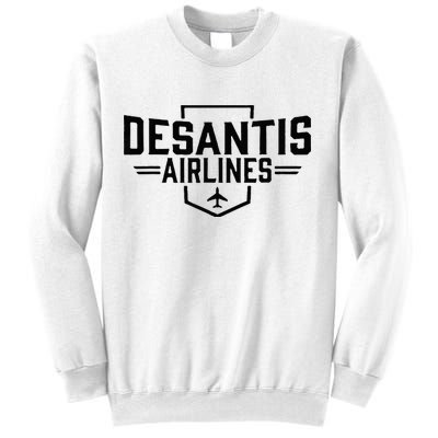 DeSantis Airlines Funny Political Meme Ron DeSantis Sweatshirt