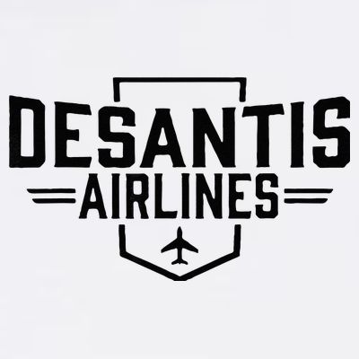 DeSantis Airlines Funny Political Meme Ron DeSantis T-Shirt