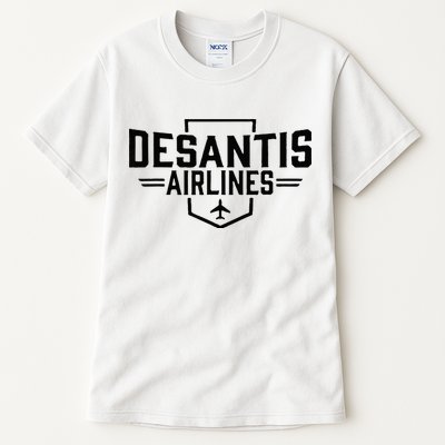 DeSantis Airlines Funny Political Meme Ron DeSantis Tall T-Shirt