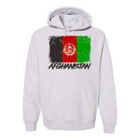 Distressed Afghanistan Flag Premium Hoodie