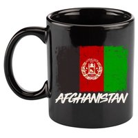 Distressed Afghanistan Flag 11oz C Handle Ceramic Mug