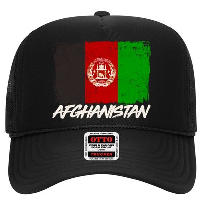 Distressed Afghanistan Flag Trucker Hat